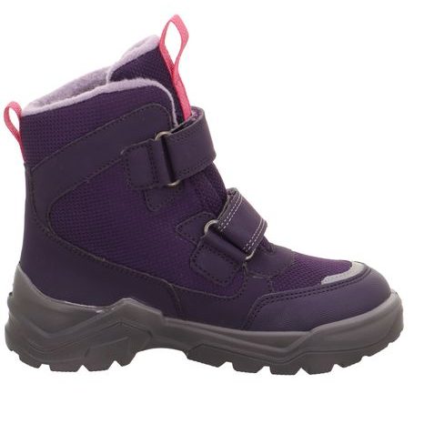 DÍVČÍ ZIMNÍ BOTY SNOW MAX PURPLE GORE-TEX, SUPERFIT,1-002022-8510