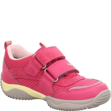 DÍVČÍ CELOROČNÍ BOTY STORM PINK/YELLOW GORETEX, SUPERFIT, 1-006386-5500, RŮŽOVÁ