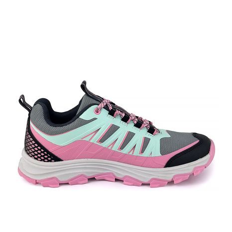 PANTOFI OUTDOOR PENTRU FETE CU ȘIRETURI BUGGA TARA GRAY B00203-01