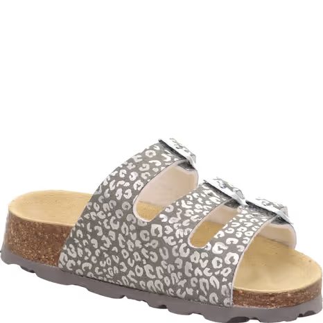PAPUCI DIN PLUTĂ PENTRU FETE FOOTBAD GREY SUPERFIT 1-800113-2060