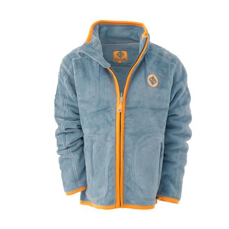 MIKINA CHLAPECKÁ CHLUPATÁ SE STOJÁČKEM, PIDILIDI, PD1114-04, MODRÁ