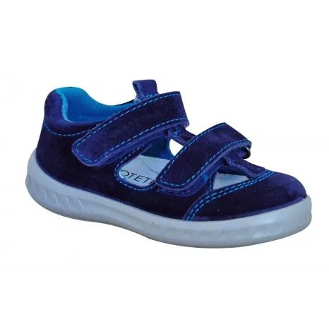 chlapecké boty Barefoot GERS NAVY, Protetika, modrá 