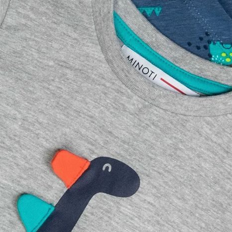 CHLAPECKÝ SET -  TRIČKO A TEPLÁKY, MINOTI, SPIKE 6, MODRÁ