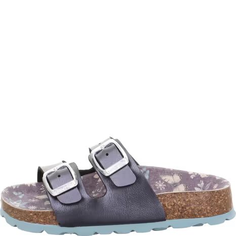 PAPUCI DIN PLUTĂ PENTRU FETE FOOTBAD BLUE SUPERFIT 1-800111-8250