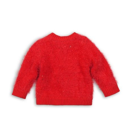 SVETR DÍVČÍ CELOPROPÍNACÍ, MINOTI, GANG 8, ČERVENÁ