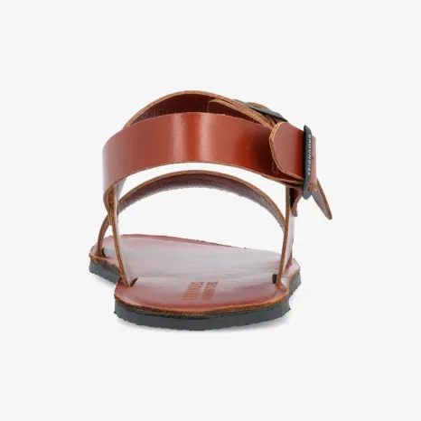 SANDALE PENTRU FEMEI DESCULȚE GROUNDIES KOS COGNAC, MARO