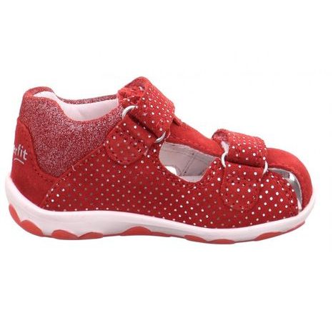 DIEVČENSKÉ SANDÁLE FANNY, SUPERFIT, 0-609041-5000, ČERVENÁ