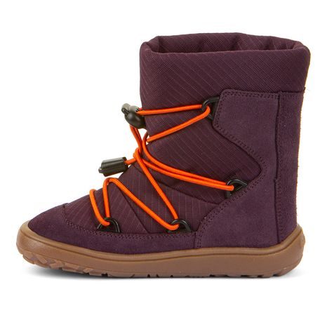 DÍVČÍ ZIMNÍ BAREFOOT BOTY TEX TRACK WOOL PURPLE G3160251-4