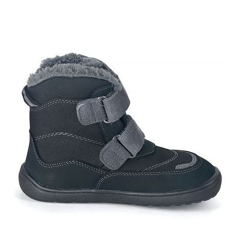 DĚTSKÉ ZIMNÍ BAREFOOT BOTY PRO-TEX PROTETIKA - NUT BLACK