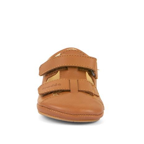 DETSKÉ BAREFOOT SANDÁLE PREWALKERS SANDAL COGNAC FRODDO G1130023-2