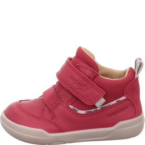 DETSKÉ BAREFOOT VYŠŠIE TENISKY SUPERFIT SUPERFREE RED 1-000549-5000