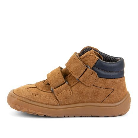CHLAPČENSKÉ CELOROČNÉ ČLENKOVÉ BAREFOOT TOPÁNKY F-MOTION TEX COGNAC FRODDO G3110285-18