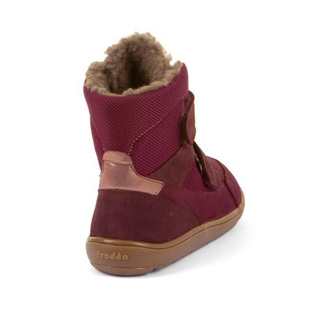 DÍVČÍ ZIMNÍ BAREFOOT BOTY UP TEX WINTER BORDEAUX G3160252-7