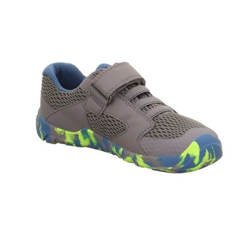 DĚTSKÉ CELOROČNÍ BOTY BAREFIT TRACE, SUPERFIT, 1-006030-2500, ŠEDÁ