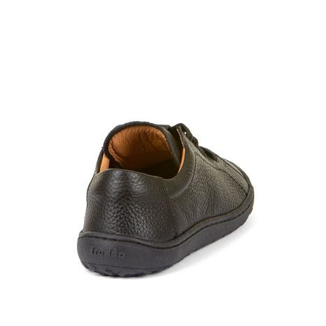 DĚTSKÉ CELOROČNÍ BAREFOOT TENISKY LACES BLACK FRODDO G3130257-2 - ČERNÁ