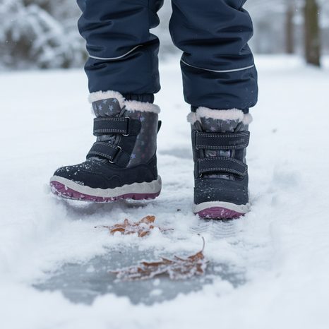 DÍVČÍ SNĚHULE ICEBIRD GTX, SUPERFIT, 1-006011-2010, ŠEDÁ