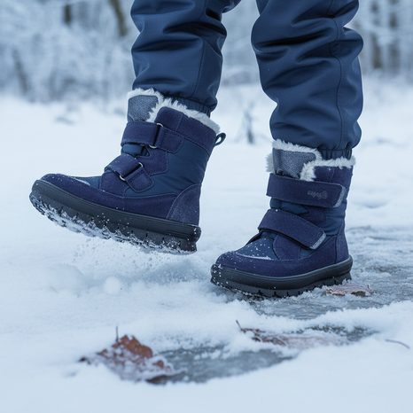 DÍVČÍ ZIMNÍ BOTY FLAVIA GTX, SUPERFIT, 1-000218-8000, MODRÁ