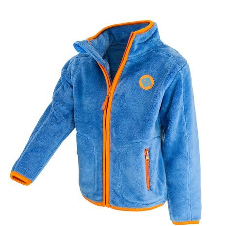 MIKINA CHLAPECKÁ CHLUPATÁ SE STOJÁČKEM, PIDILIDI, PD1139-04, MODRÁ