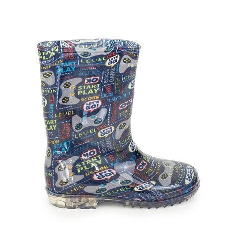 HOLÍNKY DĚTSKÉ PVC, PIDILIDI, PL0032-10, TMAVĚ MODRÁ