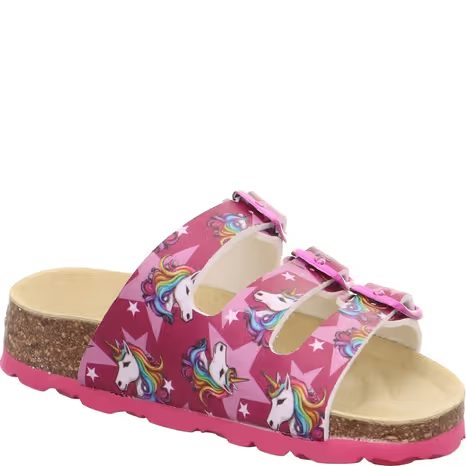 SUPERFIT FOOTBAD PINK/MULTICOLORED LÁNY PARAFA PAPUCS 1-800113-5690