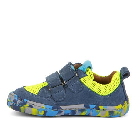 CHLAPECKÉ BAREFOOT TENISKY BASE DENIM+ FRODDO G3130261-4 SVĚTLE MODRÁ