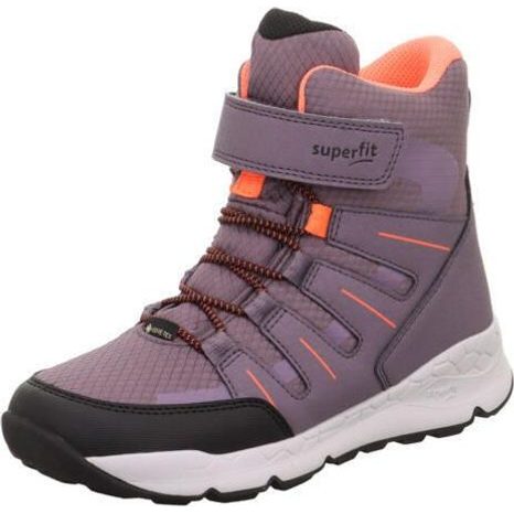 DÍVČÍ ZIMNÍ BOTY FREE RIDE PURPLE/ORANGE GORE-TEX, SUPERFIT , 1-000568-8500, FIALOVÁ