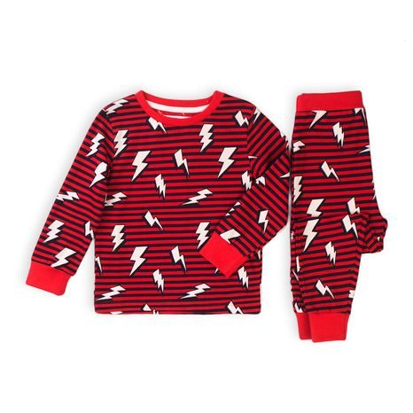 Pijamale pentru băieți, lungi, Minoti, KB PYJ 12, roșu