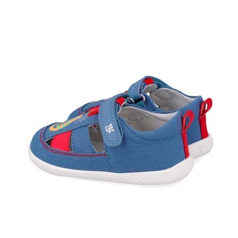 FIÚ BAREFOOT SZANDÁL LONA LAGARTO INDIGO BIOMECANICS 262343-A631