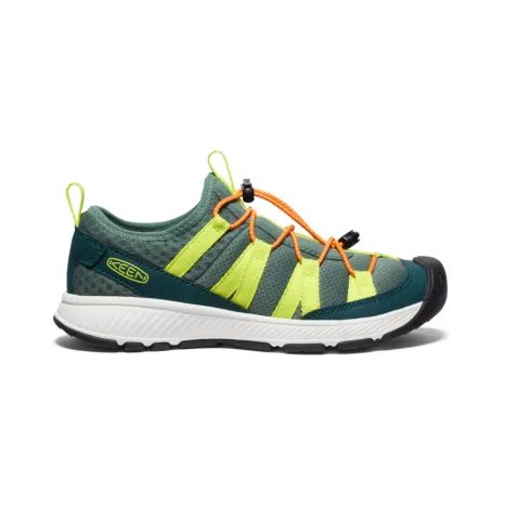 Dětské tenisky KEEN MOTOZOA SNEAKER YOUTH sea moss/scarlet ibis