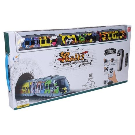 Set de trenuri Graffiti RC 117 x 66 cm, Wiky RC, W008061