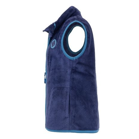 VESTĂ DE BLANĂ PENTRU COPII CU GULER ÎNALT, PIDILIDI, PD1140-35, ALBASTRU ÎNCHIS