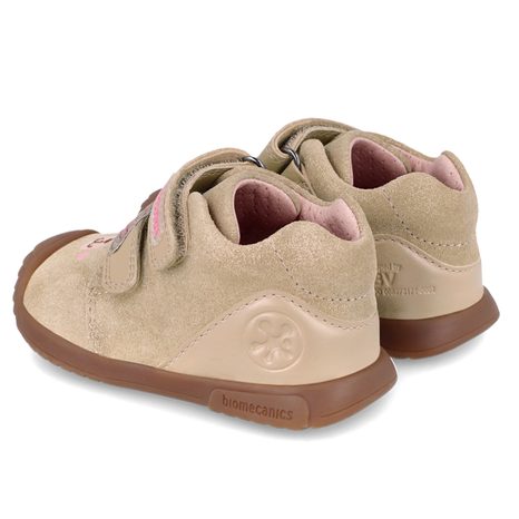 DÍVČÍ BAREFOOT TENISKY LATTE MOCCHIATO, BIOMECANICS, 241107-C677