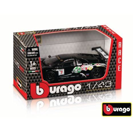 Bburago 1:43 Race (3 x 24 DISPLAY) 72ks ASST, Bburago, W007370