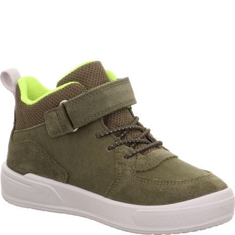 DĚTSKÉ KOTNÍKOVÉ TENISKY SUPERFIT MAVERICK GREEN/YELLOW 1-100104-7000