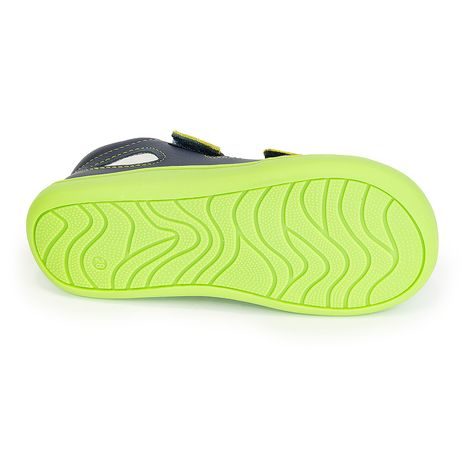 CHLAPČENSKÉ BAREFOOT SANDÁLE TERY NAVY, PROTETIKA, MODRÁ