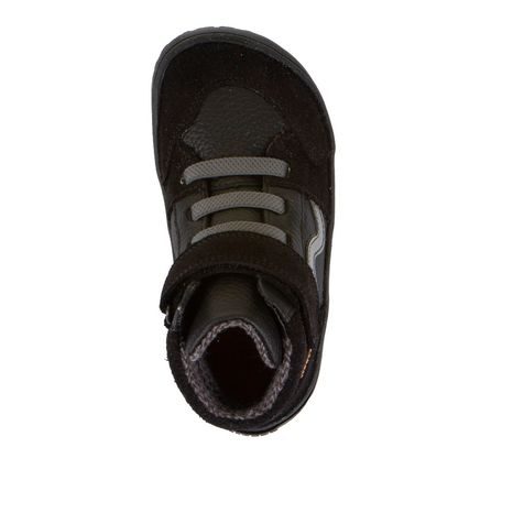 CHLAPČENSKÉ CELOROČNÉ ČLENKOVÉ BAREFOOT TOPÁNKY TEX GO BLACK FRODDO G3110265-15
