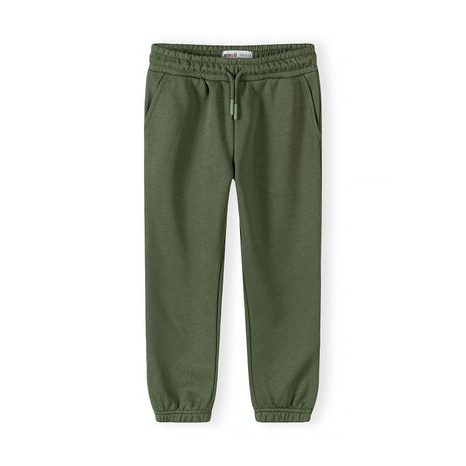 TEPLÁKY SLIM-FIT S ELASTICKÝM PASEM A STAHOVACÍ ŠŇŮRKOU 3PACK MINOTI 29FLEECE285