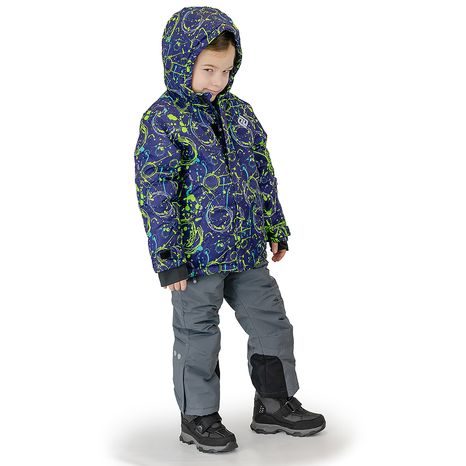 CHLAPECKÁ BUNDA LYŽAŘSKÁ ZIMNÍ LUMUN PIDILIDI, PD1148-04, MODRÁ