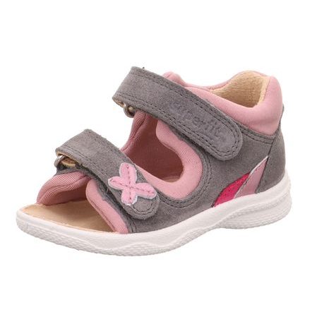 DÍVČÍ SANDÁLY POLLY, SUPERFIT, 1-600093-2000, ŠEDÁ