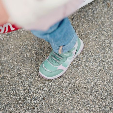 DÍVČÍ CELOROČNÍ TENISKY SUPERFIT COOPER GTX  GREEN/ROSE 1-006413-7010