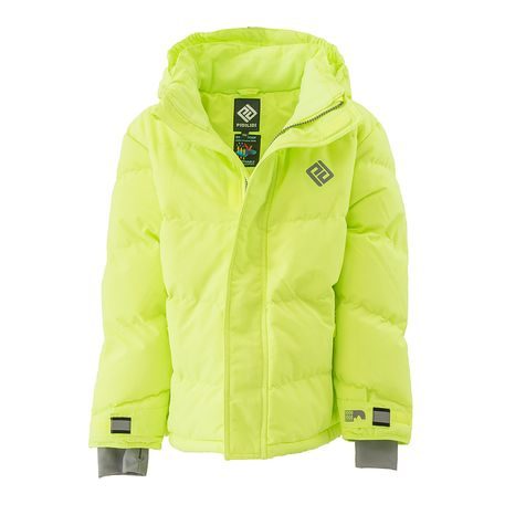 Puffa Neon chlapčenská zimná bunda, Pidilidi, PD1110-19, zelená