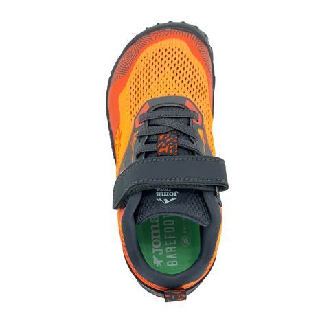 TENISI TRAIL BAREFOOT PENTRU COPII TUNDRA JUNIOR ORANGE JOMA BFTUNJW2608V