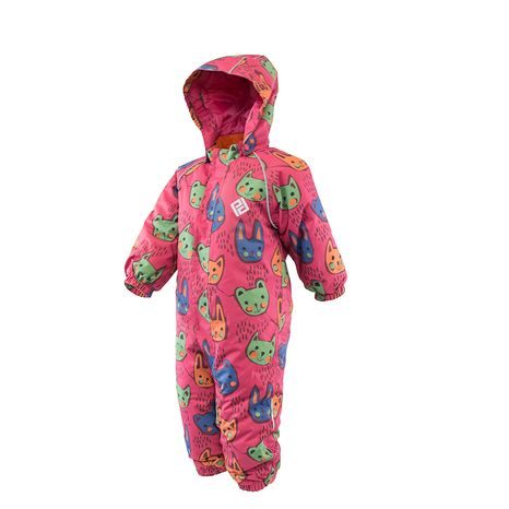 SALOPETE DE SCHI DE IARNĂ PENTRU FETE, PIDILIDI, PD1122-03, ROZ