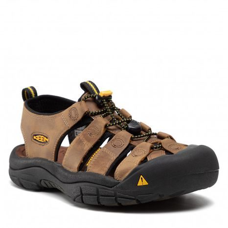 SANDÁLY NEWPORT H2 M BISON, KEEN, 1001870, HNĚDÁ