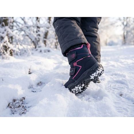 LÁNY TÉLI CIPŐ HUSKY BLUE/PINK GTX SUPERFIT 1-006082-8020
