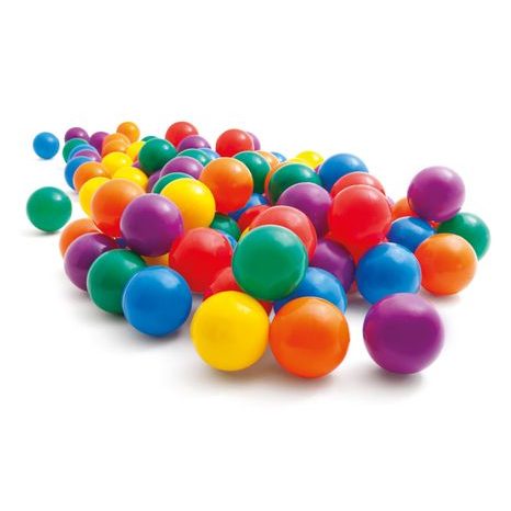 Pool Balls 8cm - 100db, Intex, W149600