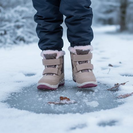 DÍVČÍ SNĚHULE ICEBIRD GTX, SUPERFIT, 1-006011-4000, BÉŽOVÁ