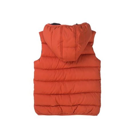 VESTA CHLAPECKÁ PUFFA S KAPUCÍ, MINOTI, 7BGILET 11, ORANŽOVÁ