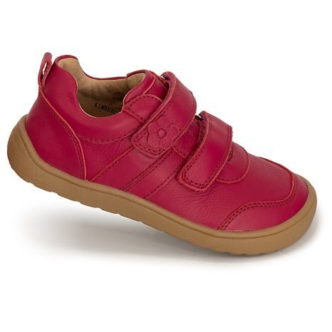DÍVČÍ BAREFOOT TENISKY KIMBERLY RED, PROTETIKA, ČERVENÁ