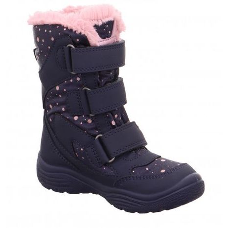 DÍVČÍ ZIMNÍ BOTY CRYSTAL GTX, SUPERFIT, 1-009090-8000, MODRÁ